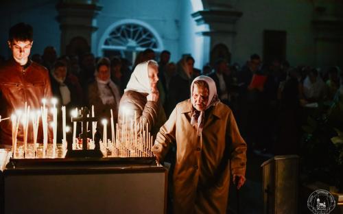 Светлое Христово Воскресение встретили на приходе Троицкого собора фото 10