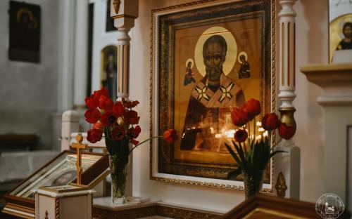 Светлое Христово Воскресение встретили на приходе Троицкого собора фото 15
