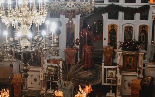 Светлое Христово Воскресение встретили на приходе Троицкого собора фото 23