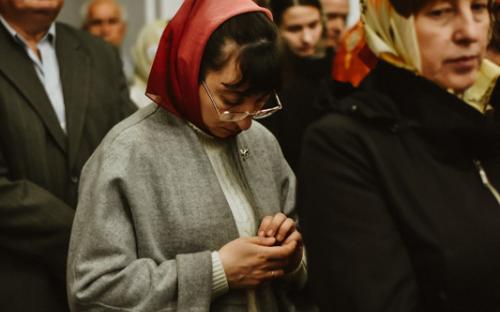 Светлое Христово Воскресение встретили на приходе Троицкого собора фото 47