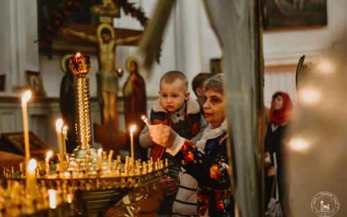 Светлое Христово Воскресение встретили на приходе Троицкого собора фото 51