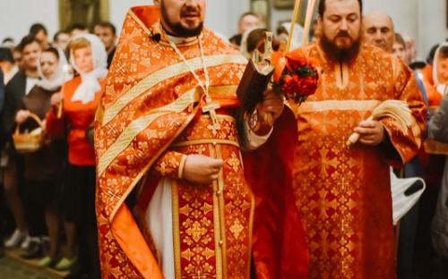 Светлое Христово Воскресение встретили на приходе Троицкого собора фото 64