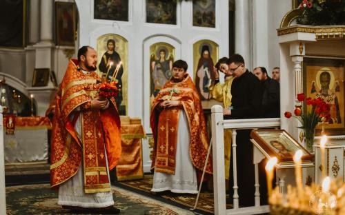 Светлое Христово Воскресение встретили на приходе Троицкого собора фото 72