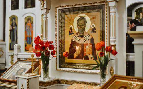 Светлое Христово Воскресение встретили на приходе Троицкого собора фото 73