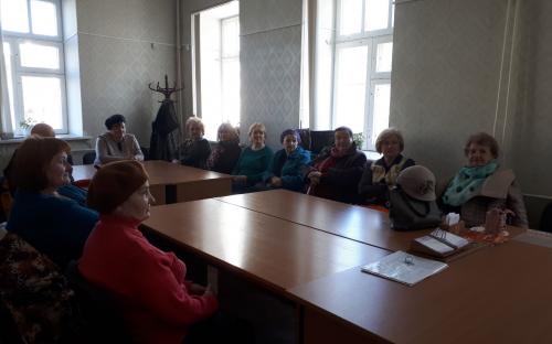 В Слониме прошла встреча с клубом пожилых людей фото 1