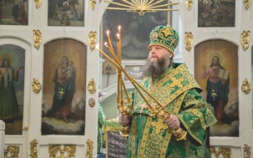 Божественная литургия в Вербное Воскресенье