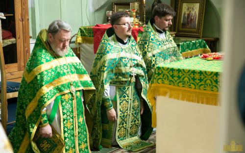 На приходе Троицкого собора молитвенно встретили престольный праздник фото 48