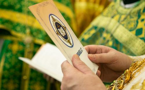 На приходе Троицкого собора молитвенно встретили престольный праздник фото 64