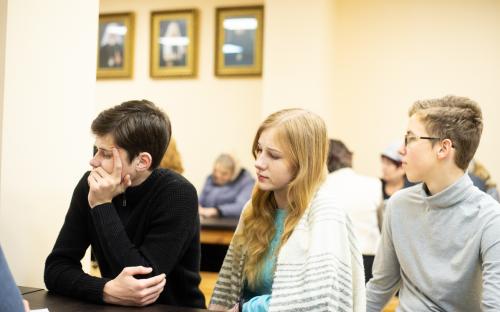 В воскресной школе прошла встреча с преподавателем Минской духовной семинарии фото 4