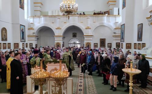 Вербное воскресенье на приходе Троицкого собора г. Слонима фото 7