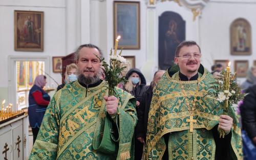 Вербное воскресенье на приходе Троицкого собора г. Слонима фото 11