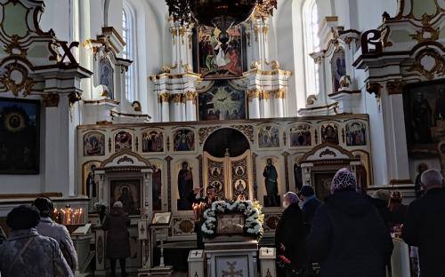 Вербное воскресенье на приходе Троицкого собора г. Слонима фото 15