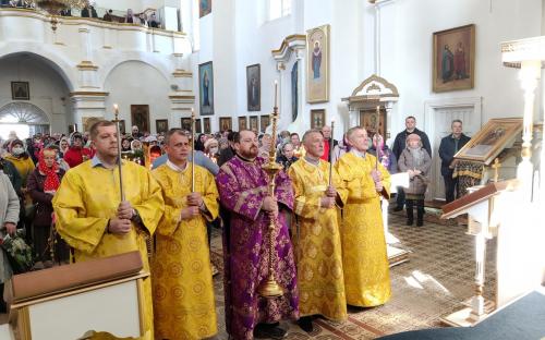 Вербное воскресенье на приходе Троицкого собора г. Слонима фото 20