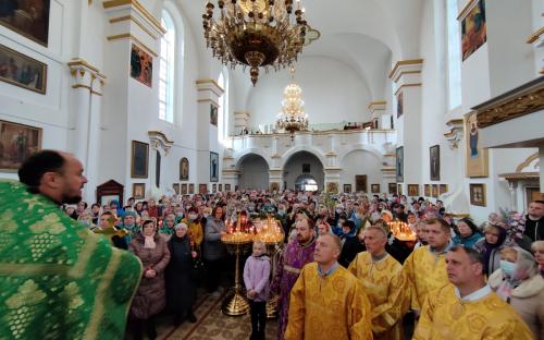 Вербное воскресенье на приходе Троицкого собора г. Слонима фото 31
